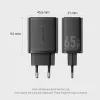 Vention FERW0-EU carregador de parede 65 W, 3 portas USB, branco