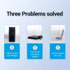 Adaptador de som estéreo externo USB 2.0 Vention com controlo de volume 0,15 m preto ABS
