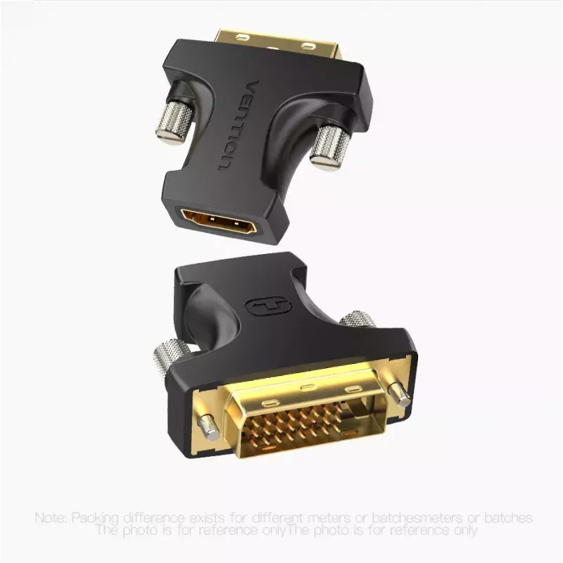 Adaptador Vention HDMI fêmea para DVI macho preto 1920x1080 60Hz