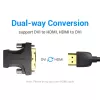 Adaptador Vention HDMI fêmea para DVI macho preto 1920x1080 60Hz