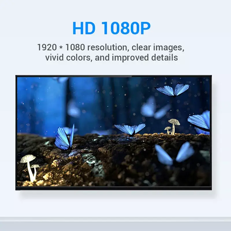Adaptador Vention HDMI fêmea para DVI macho preto 1920x1080 60Hz