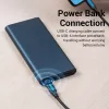 Adaptador USB Vention CDWB0 USB 2.0 macho para USB-C fêmea preto PVC