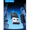 Adaptador de rede USB Bluetooth Vention NAHB0 — host USB sem fios, interface Bluetooth, preto