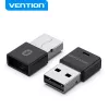 Adaptador de rede USB Bluetooth Vention NAHB0 — host USB sem fios, interface Bluetooth, preto