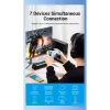 Adaptador USB Bluetooth 5.0 Vention CDSB0 preto