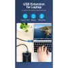 Adaptador OTG Vention USB-C para USB 3.0 CDUB0 — USB-C macho para USB-A fêmea, preto PVC, contactos niquelados