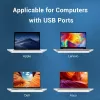 Hub USB 2.0 Vention 3 portas com adaptador Ethernet 100M, host USB 2.0, 4 portas, preto