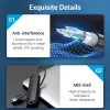 Hub USB 2.0 Vention 3 portas com adaptador Ethernet 100M, host USB 2.0, 4 portas, preto