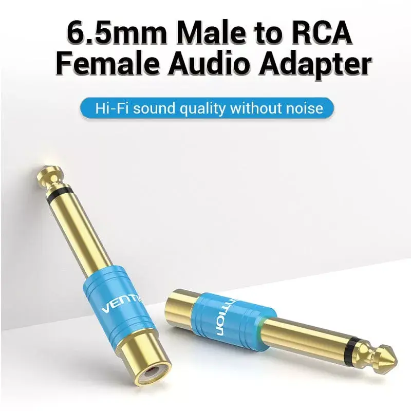 Vention VDD-C03 adaptador de áudio de 6,35 mm para RCA