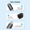 Leitor de cartões Vention 2 em 1 USB 3.0 A SD+TF, USB 3.2 Gen 1, 5000 Mbit/s, preto