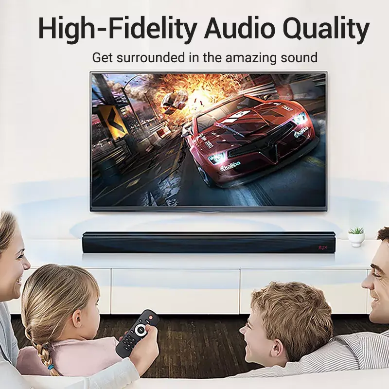 Cabo HDMI 8K Vention 2 m preto 48 Gbit/s HDMI 2.1