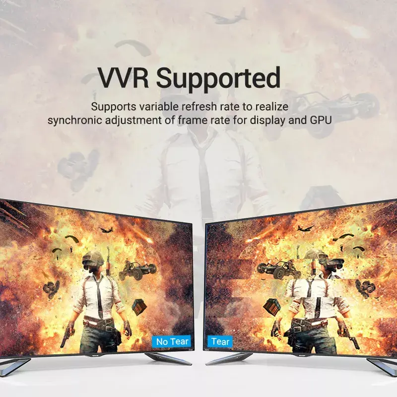 Cabo HDMI 8K Vention 2 m preto 48 Gbit/s HDMI 2.1