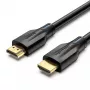 Cabo HDMI 8K Vention 2 m preto 48 Gbit/s HDMI 2.1