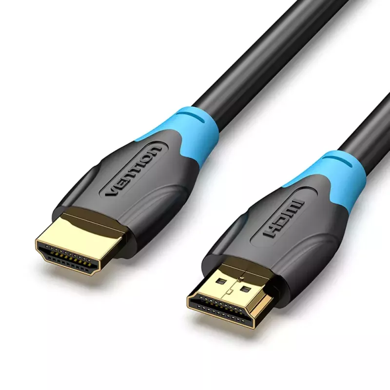 Cabo HDMI Vention 2 m, HDMI 2.0, 18 Gbit/s, 4K@60Hz, HDR, ARC, Ethernet, preto