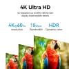 Cabo HDMI Vention 3 m, HDMI 2.0, 18 Gbit/s, tipo A macho-macho, 4K@60Hz, HDR, ARC, Ethernet, preto