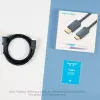 Cabo Vention DP para HDMI 1,5 m preto DisplayPort HDMI 1,5 m