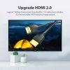 Cabo HDMI portátil Vention 1M preto 2.0 18 Gbit/s