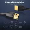 Cabo HDMI portátil Vention 1M preto 2.0 18 Gbit/s