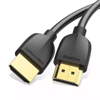 Cabo HDMI portátil Vention 1M preto 2.0 18 Gbit/s