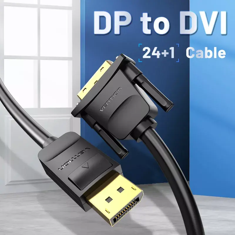 Cabo Vention HAFBH de DisplayPort para DVI, 2 m