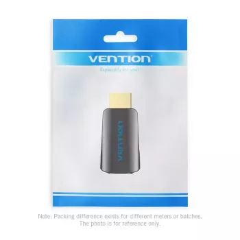 Conversor HDMI para VGA Vention AIDB0 1080p preto