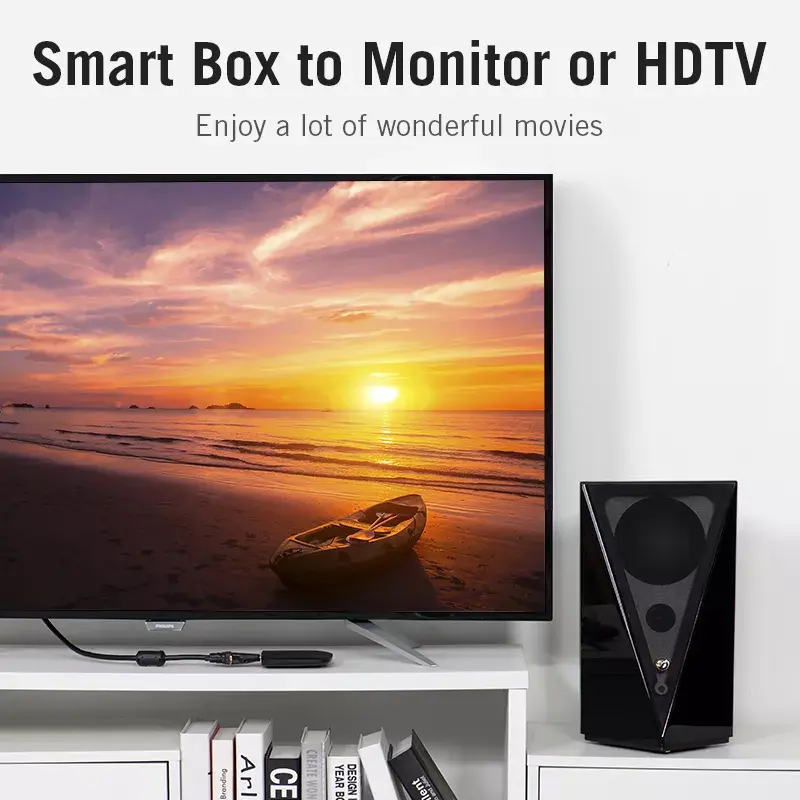 Vention AIDB0 conversor de HDMI para VGA, áudio de 3,5 mm