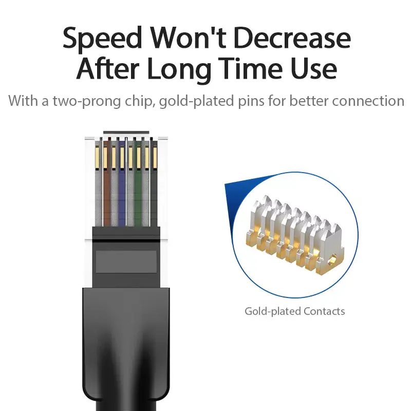 Vention IBEBI cabo patch Cat.6 UTP, 3 m, preto