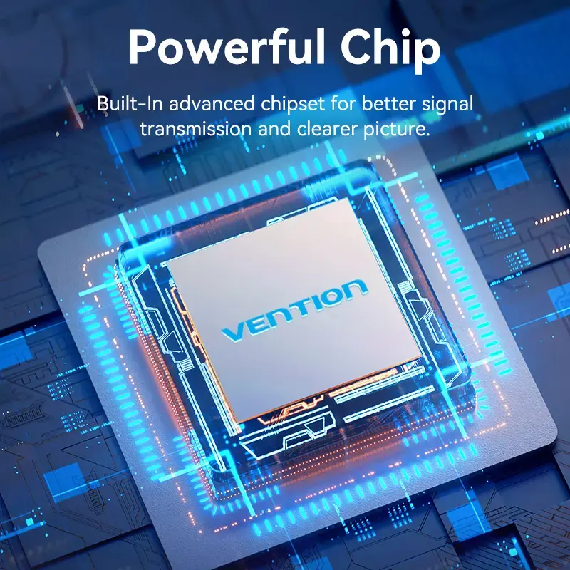 Vention AKPH0 comutador HDMI bidirecional de 2 portas, 8K, liga de alumínio, cinzento