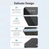 Comutador HDMI bidirecional 2 portas 4K Vention AKOB0 — 3 portas HDMI, 3840×2160@60Hz, ABS, plug and play