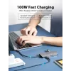 Docking station Vention USB-C para HDMI USB 3.0x3 SD TF PD 100W cinzento