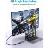 Docking station Vention USB-C para HDMI USB 3.0x3 SD TF PD 100W cinzento
