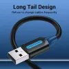 Vention COJBH cabo USB 2.0, USB-A macho para USB-A macho, 2 m, 2 A, preto
