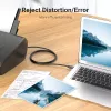 Cabo USB 2.0 macho A para macho B 3 m — Vention — preto PVC, 480 Mbit/s, 2 A