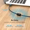 Cabo USB 2.0 macho A para macho B 3 m — Vention — preto PVC, 480 Mbit/s, 2 A