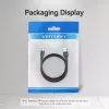 Cabo Vention USB 2.0 A macho para C macho 3A 0,5M preto