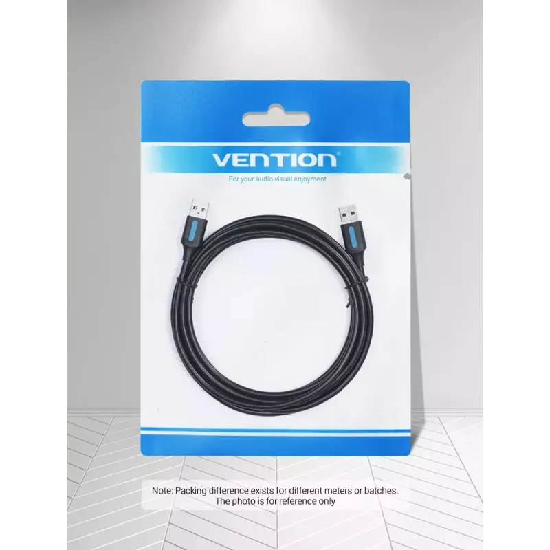 Vention CONBD cabo USB 3.0, USB-A macho para USB-A macho, 0,5 m, PVC, preto