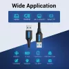 Vention CONBD cabo USB 3.0, USB-A macho para USB-A macho, 0,5 m, PVC, preto