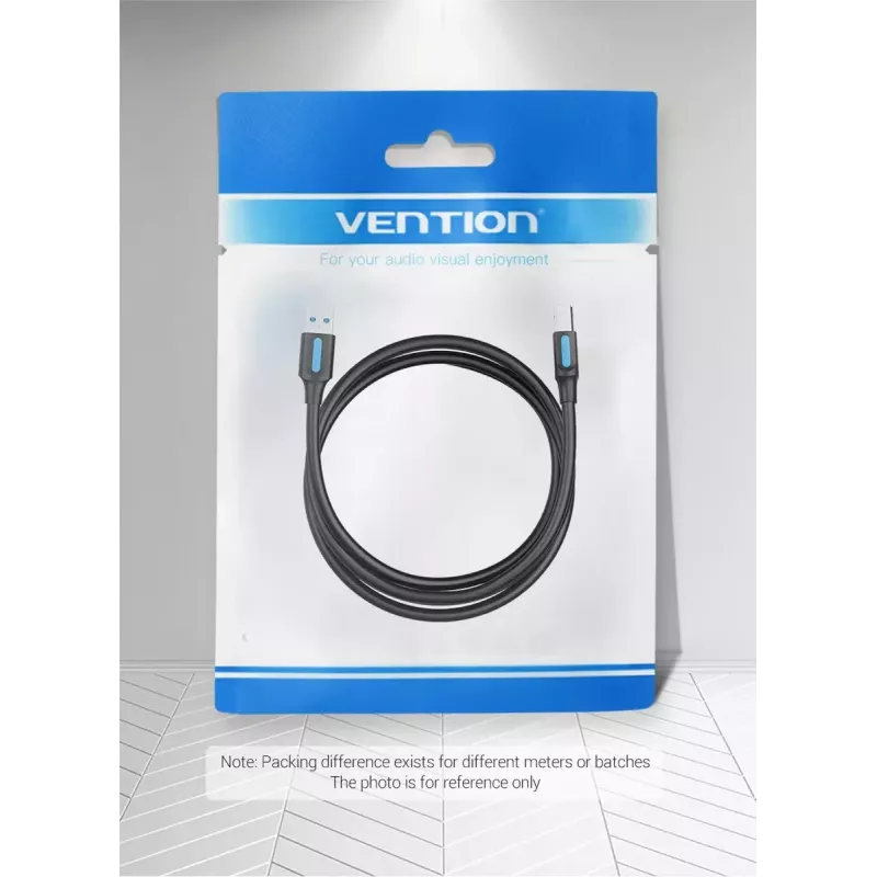 Vention COOBI cabo de impressora USB 3.0, USB-A macho para USB-B macho, 3 m, 5 Gbps, preto