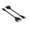 Adaptador passivo CLUB3D HDMI para DVI Single Link 0,40 m HDMI DVI