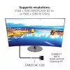 Cabo CLUB3D DVI-D Dual Link 24+1 M/M 3m/9,84ft bidirecional 28AWG