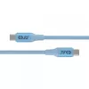 Club 3D CAC-3030 cabo USB-C Magnetic-Coil, 240 W PD3.1, bidirecional, carregamento rápido, 2 m (6,56 ft), azul