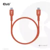 Cabo bidirecional CLUB3D USB2 Type-C certificado USB-IF dados 480 Mbit/s, PD 240W (48V/5A) EPR M/M 4m