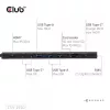 Dock portátil CLUB3D 10-1 USB Type-C® 10Gbps para HDMI™ 8K30Hz PD3.1 máx. 140 Watt