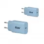 Carregador USB-C CLUB3D 2-Pack 30 Watt branco, interior, AC, azul
