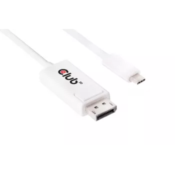 Adaptador CLUB3D cabo USB 3.1 tipo C para DisplayPort 1.2 UHD