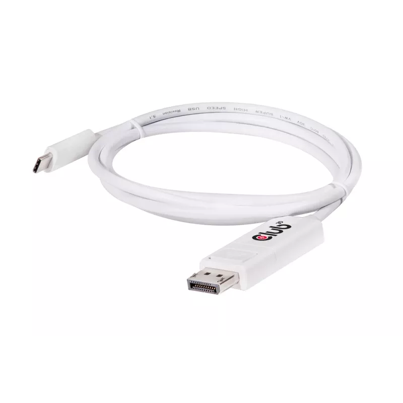 Adaptador CLUB3D cabo USB 3.1 tipo C para DisplayPort 1.2 UHD