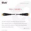 Cabo AOC CLUB3D CAC-1394 Ultra High Speed 4K120Hz/8K60Hz unidirecional M/M 100m