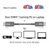 Cabo AOC CLUB3D Ultra High Speed HDMI™ certificado 4K120Hz/8K60Hz unidirecional macho/macho 20m/65,6ft