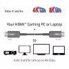 Cabo AOC CLUB3D Ultra High Speed HDMI™ certificado 4K120Hz/8K60Hz unidirecional M/M 15m