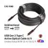 Cabo ótico ativo CLUB3D USB Gen 2 Type C A/V unidirecional M/M 20 m